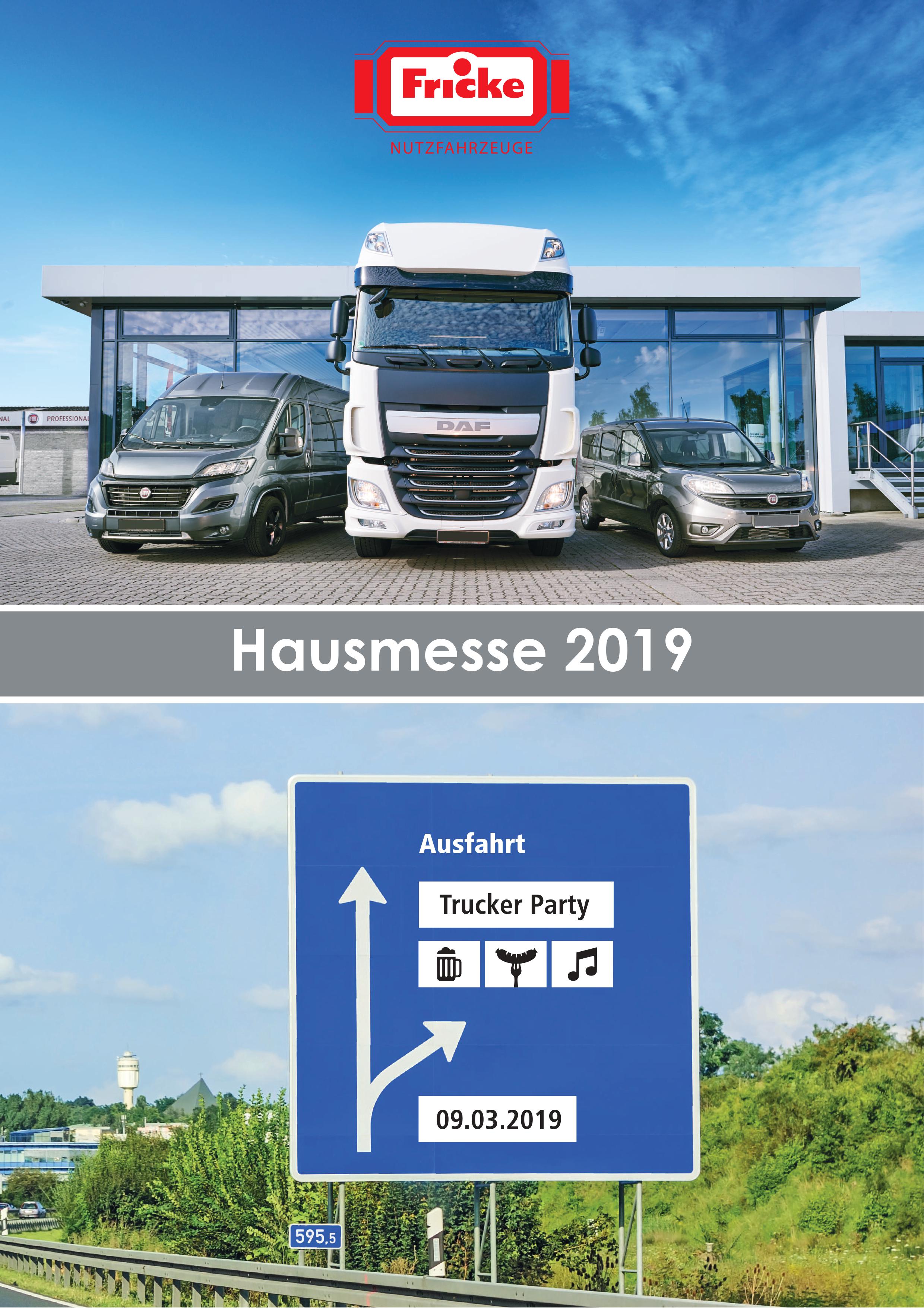 Hausmesse zur Heeslinger Landmaschinenschau 09./10.03.2019