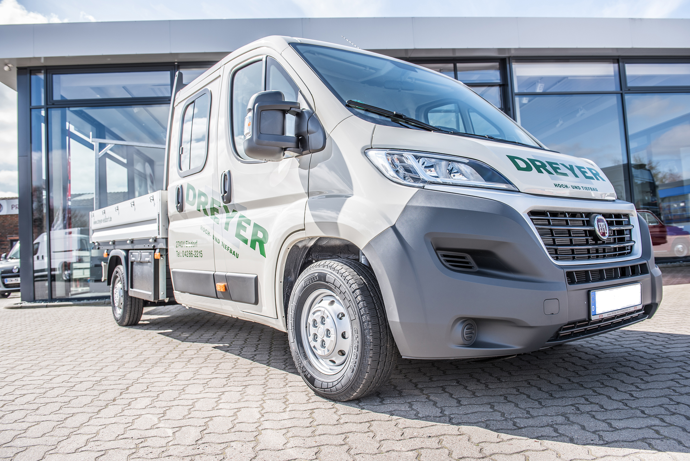 Fahrzeugübergabe Fiat Ducato